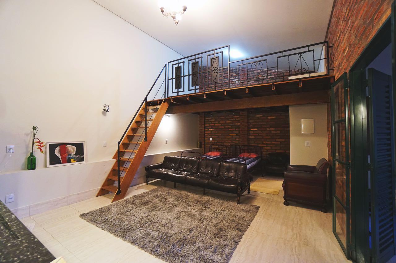 Suites Brotas City Bagian luar foto